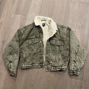 BDG Cream Sherpa Jacket